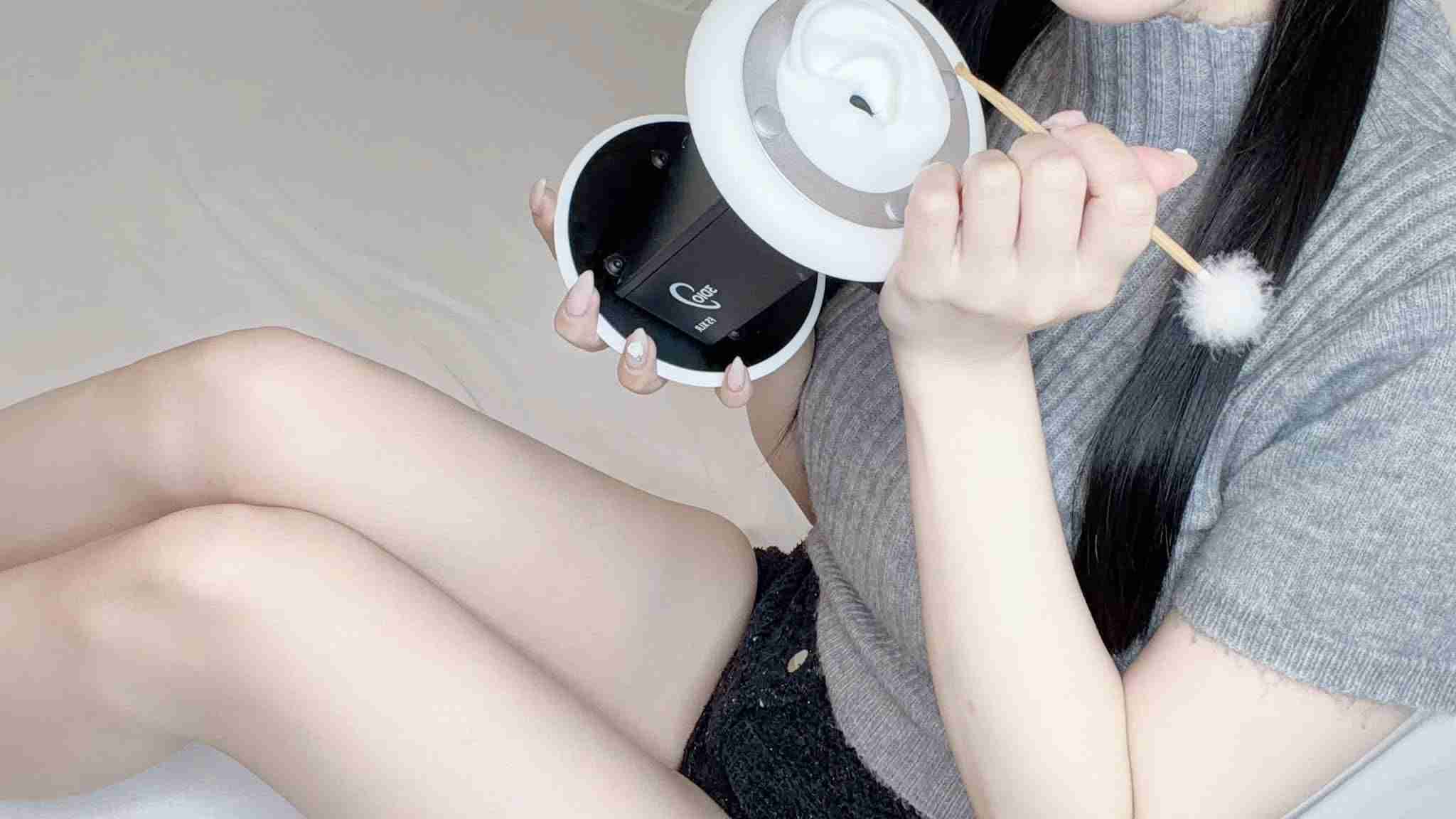 【ASMR/JKコス】新人ライバーの脳がゾクゾクしちゃう睡眠導入🫧【耳かき/囁き/マッサージ/オノマトペ】