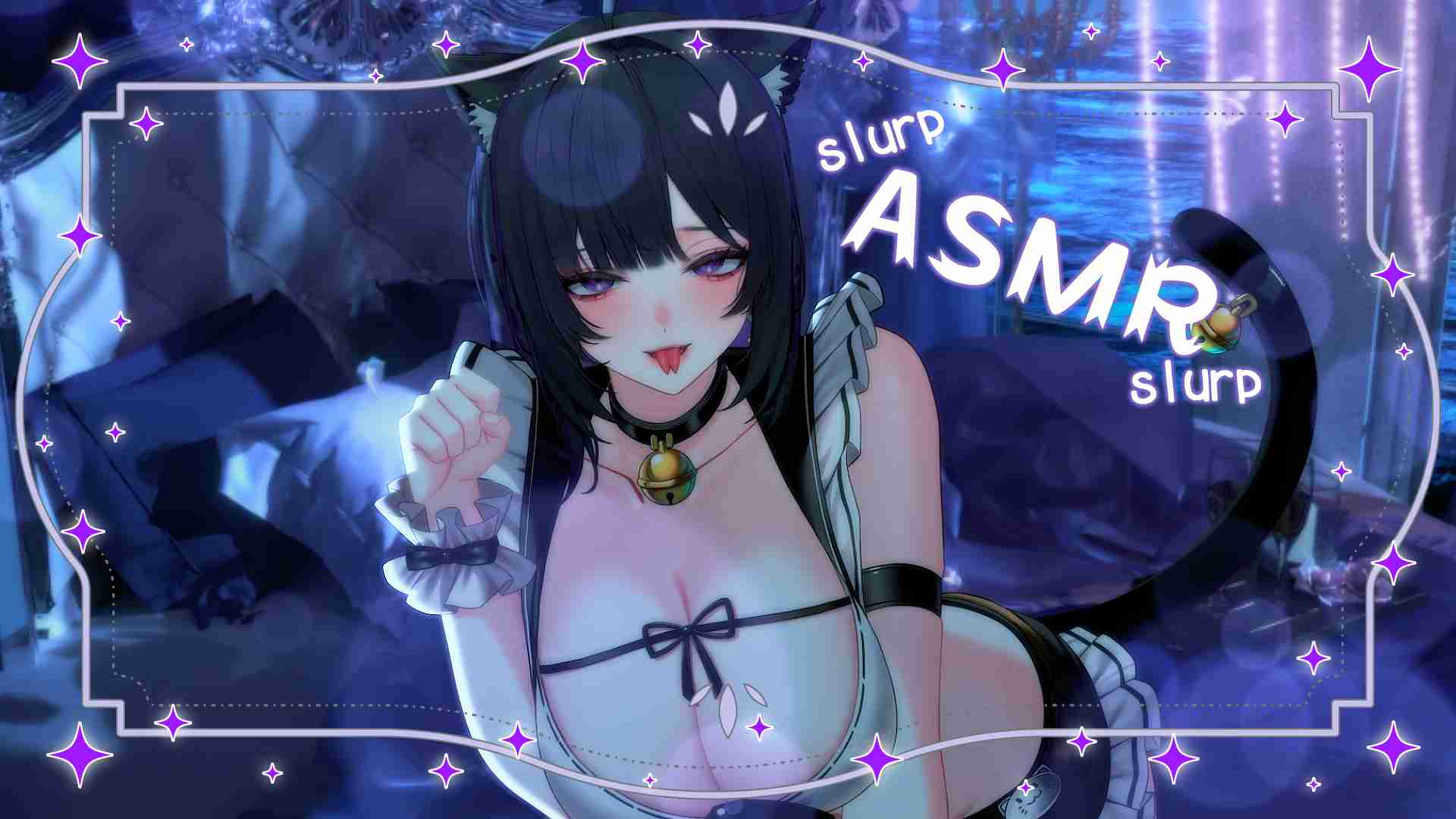 【seldea/黑3DIO/ASMR】ペロペロスペシャル🐍✨【#Vtuber】