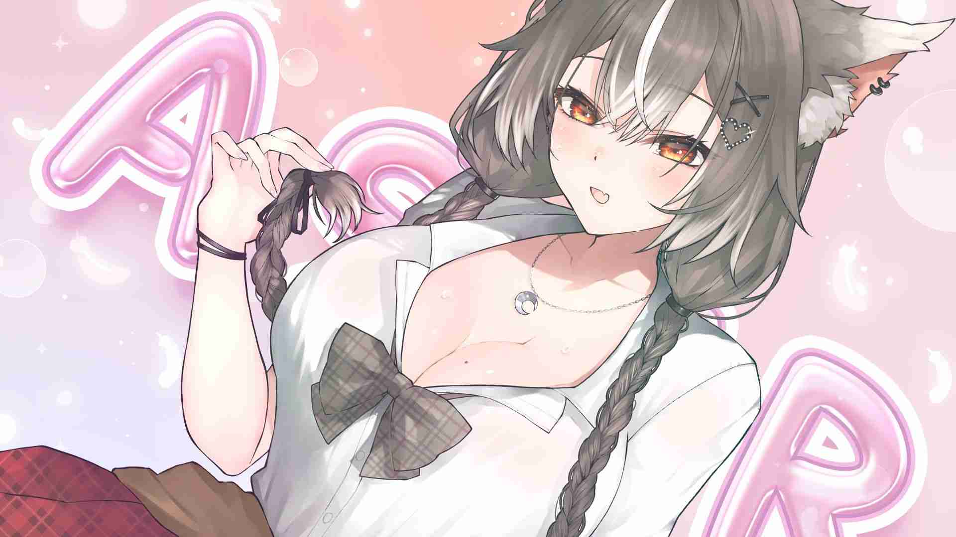 [ASMR/3Dio] Licking your ear while chatting ♡ [PROMISU/Lime]